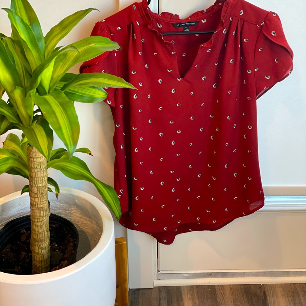 Tulip sleeve top
